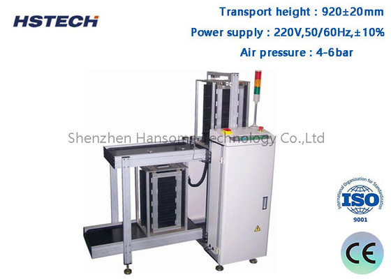 4-6 Bar 3 Magazines SMT Board Loading Machine1200mm Length with 90 Degree