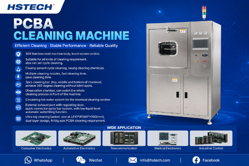 Blog perusahaan terbaru tentang HS-810 Integrated Offline PCBA Cleaning Machine Launched: High-efficiency & Cost-saving Solution for SMT Production