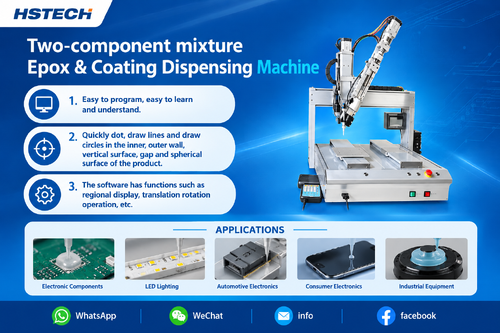 Blog perusahaan terbaru tentang New Table‑Top Two‑Component AB Glue Dispensing Machine Released for Precision Industrial Adhesive Applications