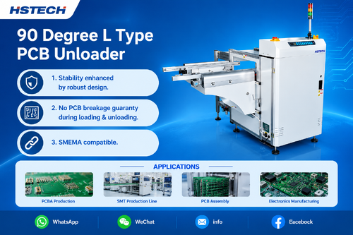 Blog perusahaan terbaru tentang HSTECH's New L-Type Unloader Packs 4 Magazines Into a 90-Degree, Space-Saving Design