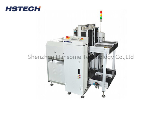 Harga yang bagus NG OK Unloader PCB Peralatan Handlind dengan Mitsubishi PLC Control System dan SMEMA Signal on line