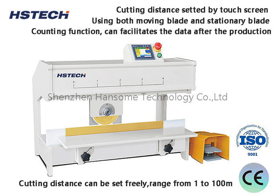 Harga yang bagus Economiccut dengan cepat terlepas dari jumlah Blade Moving V-Cut PCB Separator on line