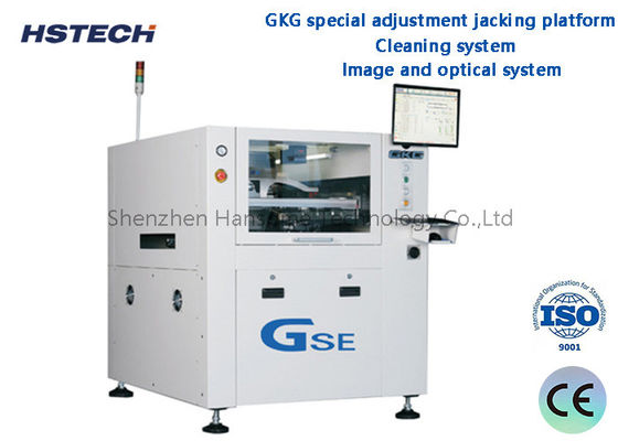 Harga yang bagus Menggunakan Windows XP/Win7 Operasi Antarmuka Adaptifitas Tinggi Steel Mesh Frame Clamping System Printer Stencil Otomatis on line