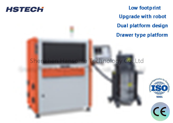 Harga yang bagus Keakuratan Tinggi Dan Kebersihan Tinggi Desain Platform Dual PCBA Router Machine on line