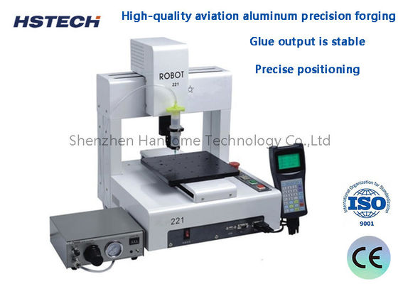 Harga yang bagus Mesin Dispensing Lem Visual Berkecepatan Tinggi 1000mm/detik dengan Akurasi Pengulangan 0,02mm dan Konstruksi Paduan Aluminium Penerbangan On line
