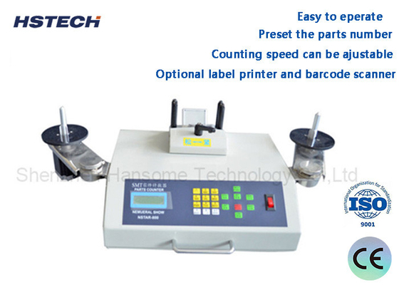Harga yang bagus Kecepatan tinggi SMD Component Counter Dengan Patent Reflector Full Control Komponen Kecil & Ringan on line