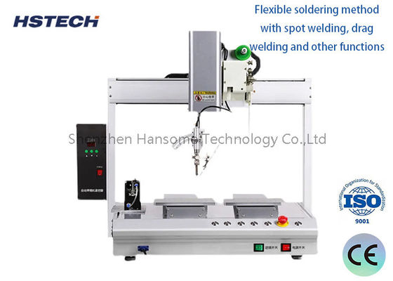 Harga yang bagus Kualitas Tinggi Desktop otomatis 6 sumbu robot soldering dip mesin solder PCB on line