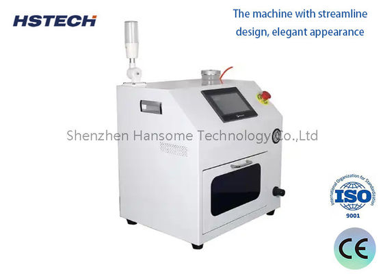 Harga yang bagus Peralatan pembersih SMT: Easy Touch Screen 30pcs Nozzle Cleaner dengan D.I Air On line