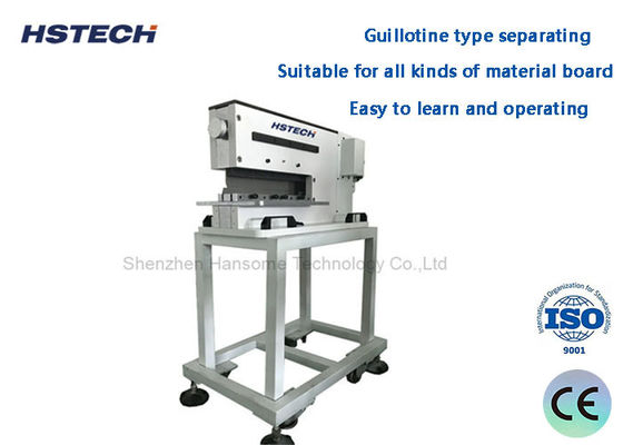 Harga yang bagus Peralatan Depaneling PCB bertenaga tinggi Mesin Depaneling PCB Pneumatic Linear Knife Type on line