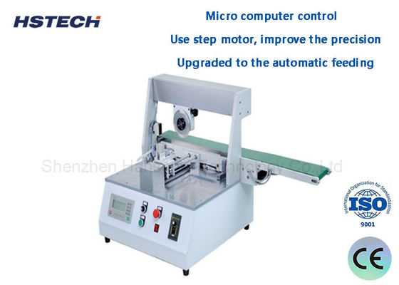 Harga yang bagus ESD Transport Belt PCB Depaneling Equipment Max 360mm Blade Moving Type PLC Control Otomatis Blade Moving PCB Separator on line