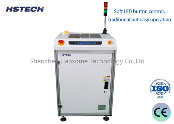 Harga yang bagus 460mm Lebar 90 derajat PCB Turn Conveyor w / Top Side Cover Transparan on line