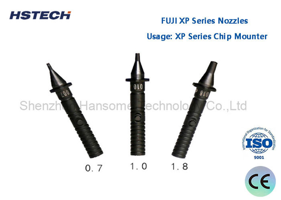Harga yang bagus Diameter 0.7 / 1.0 / 1.8 SMT Bagian Mesin FUJI XP Mounter Nozzles on line