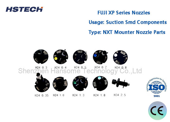 Harga yang bagus H24 SMT Pick And Place Nozzles Multiple Tin Size Untuk SMT NXT Chip Mounter on line