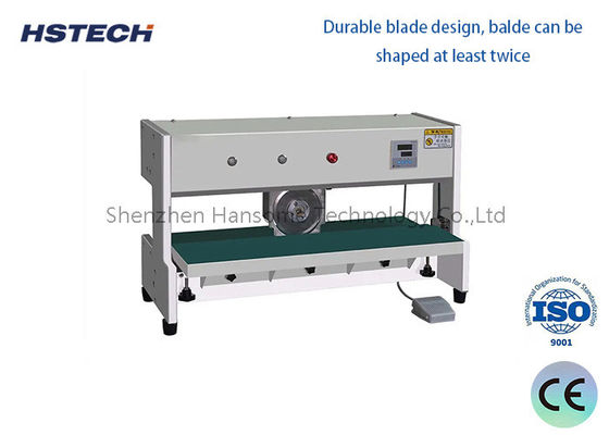 Harga yang bagus Blade lingkaran Pindah V-Groove PCB Pemisah Cutter tahan lama Blade tinggi yang dapat disesuaikan Tekanan rendah on line