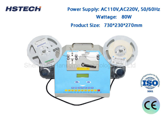 Harga yang bagus SMT Jalur Produksi SMD Komponen Chip Counter Mesin Kecepatan Penyesuaian 80W on line