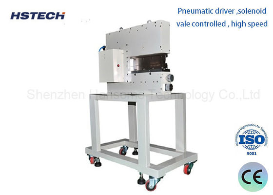 Harga yang bagus Pneumatic Guilotine Blade PCB Separator, 40mm Tinggi MAX, Cut Stress < 500 on line
