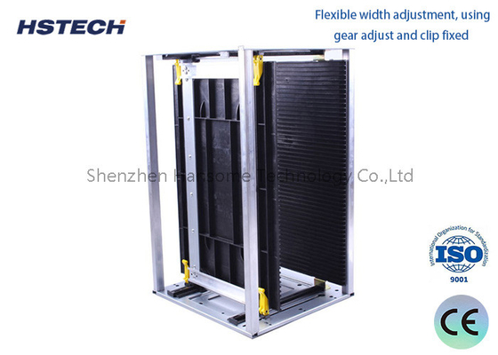 Harga yang bagus Anti-statis tahan suhu tinggi ESD Majalah SMT Storage Holder PCB Rack on line