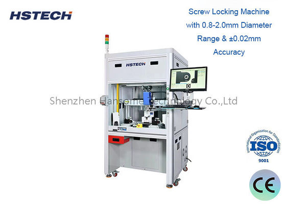 Harga yang bagus CCD Vision Auto Screw Fastening Machine dengan kartu kontrol kinerja tinggi on line