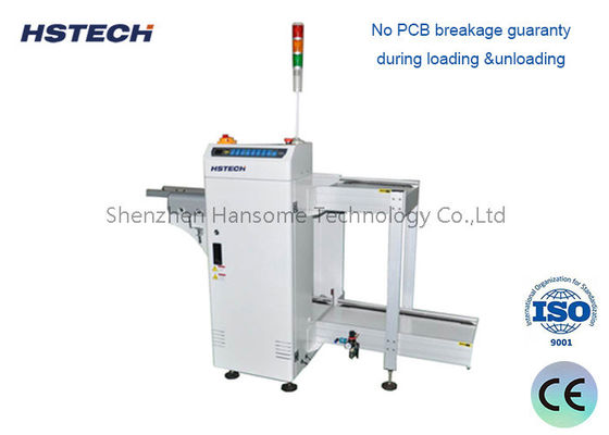 Harga yang bagus Loader PCB Stabilitas Tinggi Pengunggah dengan Rak Majalah untuk Garis Produksi SMT on line