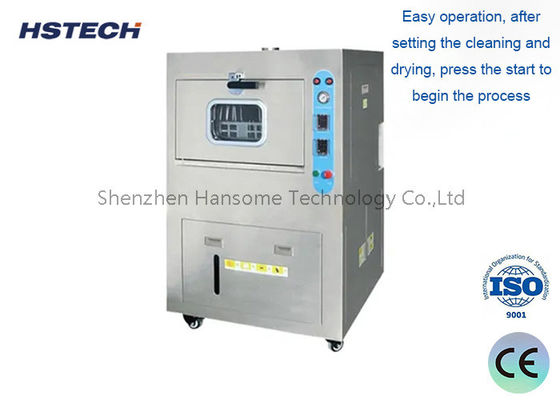 Harga yang bagus Pneumatic SMT Stencil Cleaning Machine dengan waktu pembersihan dan pengeringan yang dapat disesuaikan on line