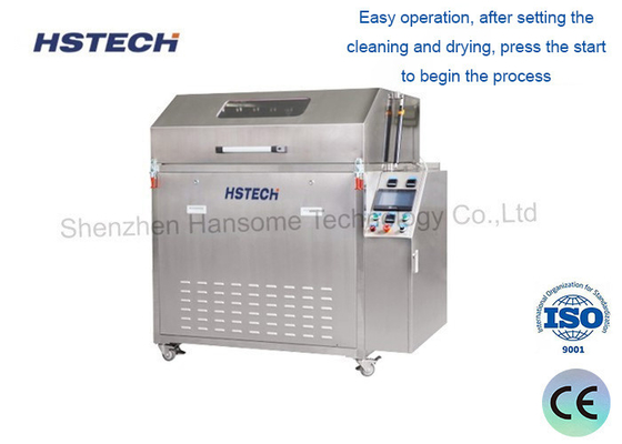 Harga yang bagus Kualitas tinggi SMT Stencil Cleaner Model HS-600 dengan Alkohol Solvent & 3 Level Filter System on line