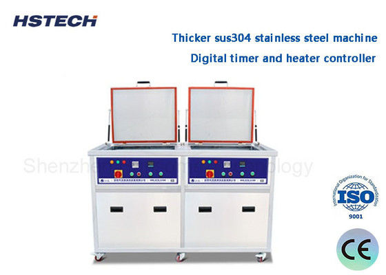 Harga yang bagus AC380V 77L SUS Stainless Steel 3000W Daya Pemanasan Mesin Pembersih Ultrasonik HS-2030H on line