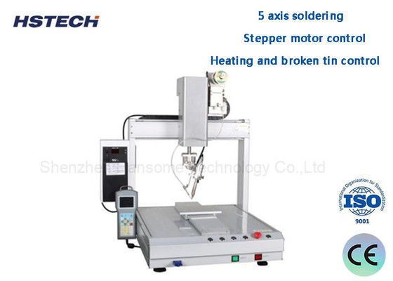 Harga yang bagus Mesin Soldering Otomatis Desktop Single Station 0,6 ~ 1,0mm Solder Wire Tanggal Pengolahan HS-S331R on line