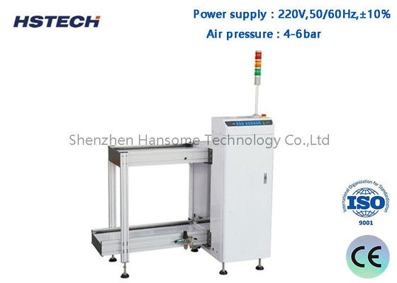 Harga yang bagus Pinggang Pengangkutan PCB Pengaturan Lebar 3 Warna Tampilan SMT Loader Majalah HS-LD330 on line