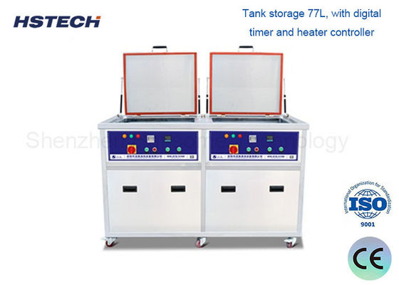 Harga yang bagus SUS stainless steel 77L Ultrasonik Mesin pembersih dengan 3000W daya pemanasan On line