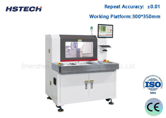 Harga yang bagus 2000W PCB Separator Machine 4 Aixs Offline Dual Platform Windows Sistem Kontrol RM-F550 on line