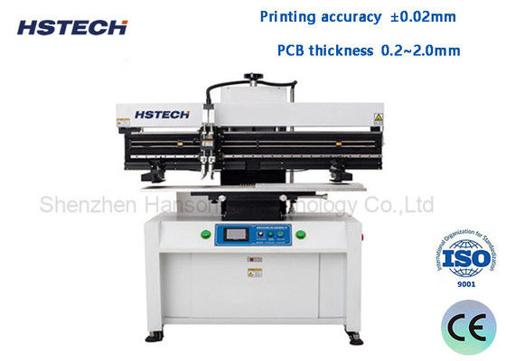 Harga yang bagus 1.2M LED Tube PCB Solder Paste Stencil Printing Machine Semi Auto Operasi 100W on line