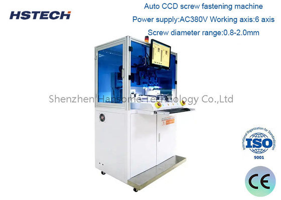Harga yang bagus Custom Type Nail Feeder CCD Vision Screw Fastening Machine untuk casing ponsel pintar on line