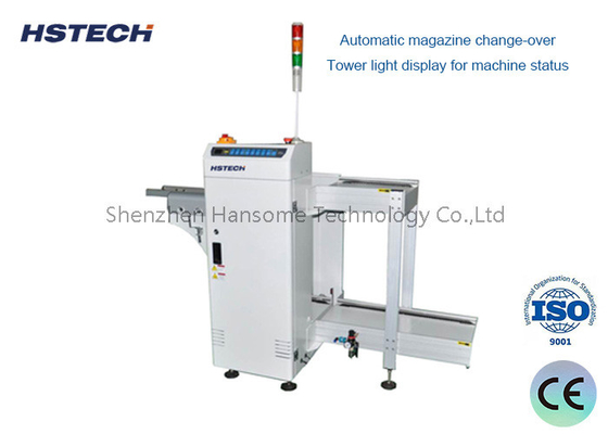 Harga yang bagus Tower Light DisplayPCB Magazine Loader Peralatan Penanganan PCB Dengan SMEMA on line