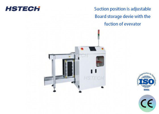 Harga yang bagus Struktur Aluminium Panasonic PLC Control PCB Bare Board Destacker Dengan Sabuk Pengangkutan ESD on line