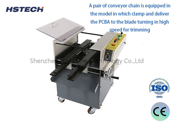 Harga yang bagus High Stability SMT Machine Parts AC380V 8/10inch Blade 3600rpm Mesin Pemotong Timah PCB on line