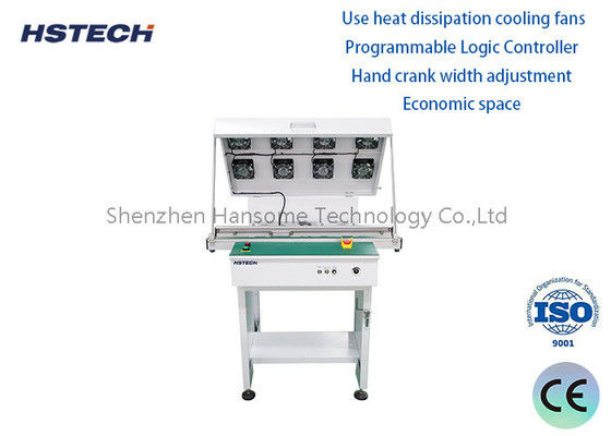 Harga yang bagus Inline Connection LED Button Control Aluminium Alloy Transporting Rail Tower Light SMT Conveyor on line