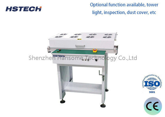 Harga yang bagus LED tombol kontrol ketebalan Stabil stainless steel aluminium paduan Transporting Rail SMT Conveyor on line