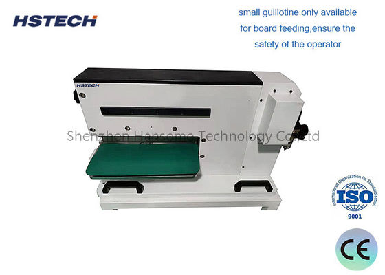 Harga yang bagus Pengecualian jenis guillotine PCB Pneumatic Power PCB Separator dengan 2 pisau tipe guillotine linier on line