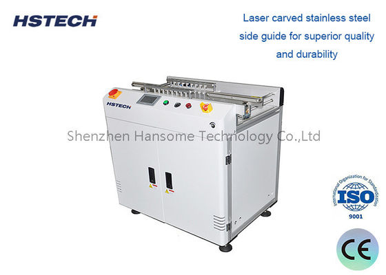 Harga yang bagus Stainless Steel Guide Rail PCB Reject Conveyor Kecepatan yang disesuaikan untuk lini produksi SMT on line