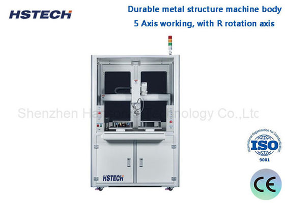 Harga yang bagus Robot Solder Otomatis Berdiri Lantai Kontrol Motor Stepper Presisi Tinggi on line