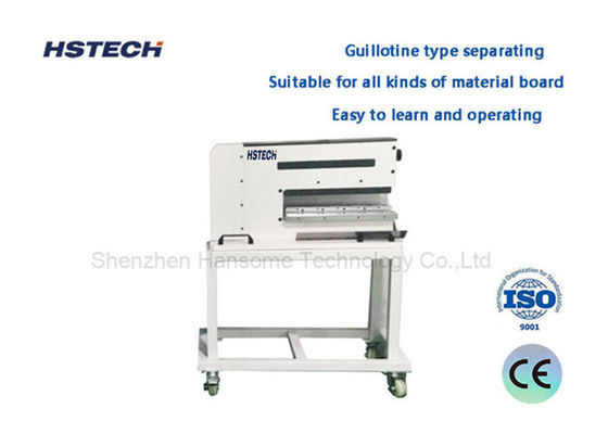 Harga yang bagus Peralatan Depaneling PCB dengan Tekanan Daya Rendah untuk FR4 Aluminium Board dengan Pneumatic Drive on line