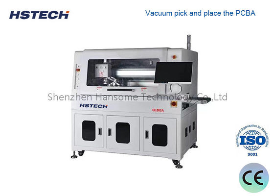 Harga yang bagus Mesin Router PCB Platform Kerja Ganda dengan Spindel Pemotongan 60.000 rpm/menit dan ± 0,1mm Keakuratan Posisi Ulang on line