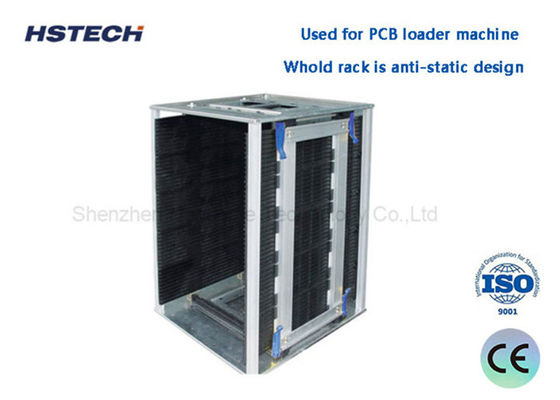 Harga yang bagus Peralatan Penanganan PCB yang dapat disesuaikan Rak Pemuatan dan Pengungkapan SMT Anti-statis untuk penyimpanan on line