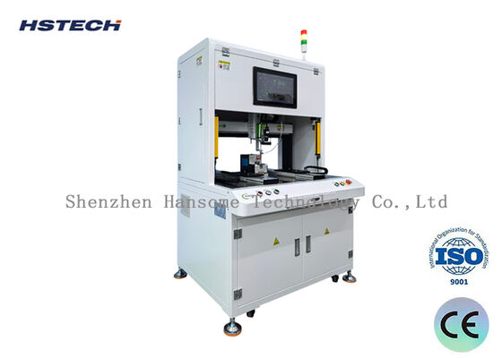 Harga yang bagus Peralatan Pemasangan Sekrup Otomatis 1200W Dengan Koneksi MES dan Jarak Perjalanan Poros 300*250*200 untuk perakitan PCB on line