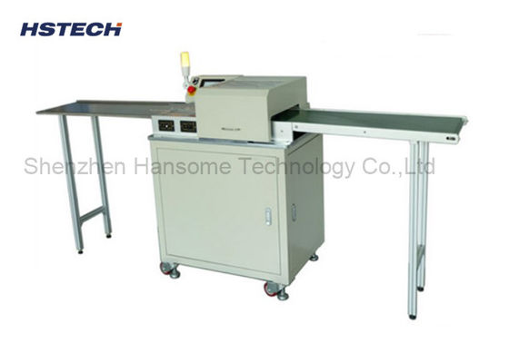 Harga yang bagus Aluminium Board PCB Depaneling Peralatan Multiple Blade Untuk lampu strip / tabung LED on line