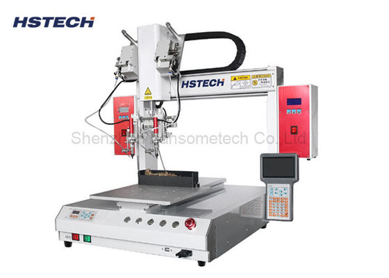 Harga yang bagus Robot Soldering Otomatis Multi-Axis Stasiun Kerja Y Tunggal Dengan Penyimpanan File on line