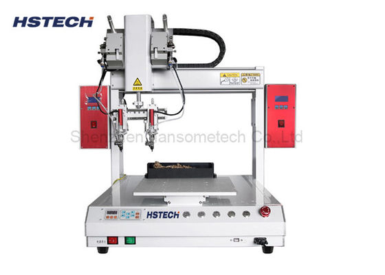 Harga yang bagus Peralatan pemadatan otomatis dual head 400mm Moving Range Timing Belt Single Platform on line