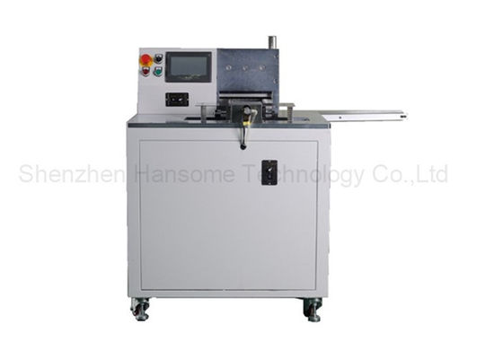 Harga yang bagus Servo Motor PCB Depaneling Peralatan Guillotine Otomatis Tipe Max 240mm Panjang on line