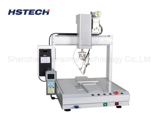 Harga yang bagus Mesin Soldering Otomatis Single Station Desktop 0.6 ~ 1.0mm Solder Wire Tanggal Pengolahan on line