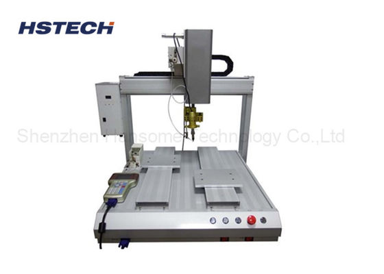 Harga yang bagus SMT Desktop Soldering Robot Single Head PCB Assembling Dengan Poros Rotasi on line